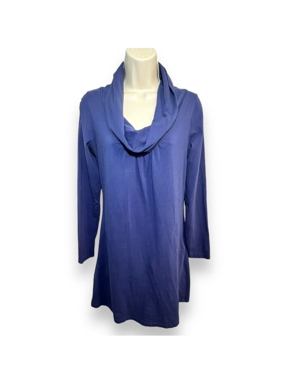 Athleta Women’s Cowl Neck Long Sleeve Dress Violet Size SP